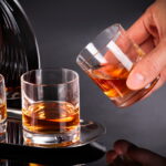 Stemless Shot Glasses Set of 2, 100ml/3.3oz Clear Espresso - Image 2