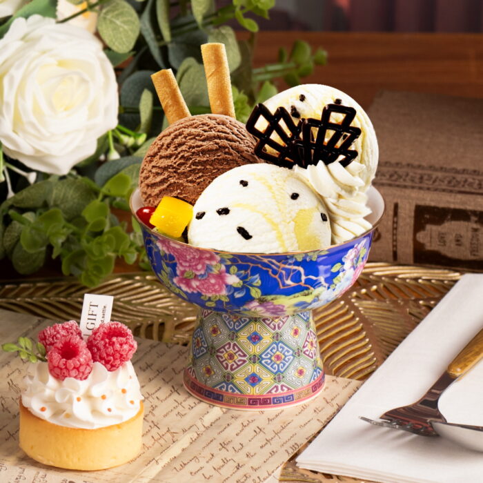 Ice Cream Dessert Bowl/Cup, Ceramic Trifle Bowl - Image 6