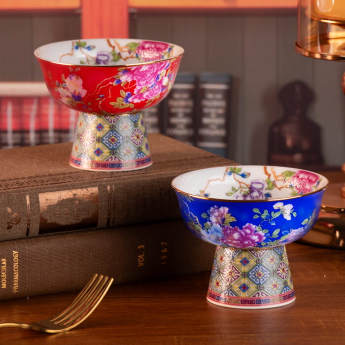 Ceramic Mug5 Ice Cream Dessert Bowl/Cup, Ceramic Trifle Bowl - Image 1