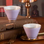 Ceramic Teacups - 150ml/5oz Coffee Cup - Set of 2 Ceramic Cups - Image 3