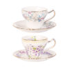 KAMMAK 7KPSP573N+574N ceramic cup and saucer side angle view showing silhouette