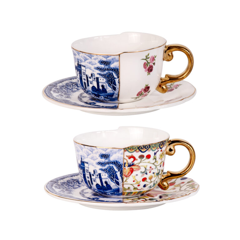 KAMMAK Bone China Cup and Saucer Set of 2 - 7KPSP582N – detail view 2