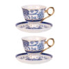 coffee cups0 KAMMAK 7KPSP572N ceramic cup and saucer side angle view showing silhouette