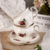 KAMMAK 7KPSP564N ceramic cup and saucer front view for product display