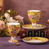 KAMMAK 7KPSP622N ceramic cup and saucer front view for product display