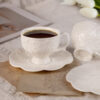 KAMMAK 7KPSP565N ceramic cup and saucer close-up material texture detail image 4