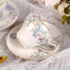 KAMMAK 7KPSP573N+574N ceramic cup and saucer styled home decor setting image 5