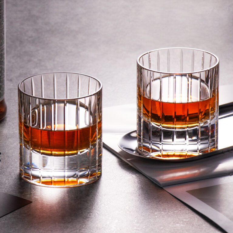KAMMAK Crystal Whiskey Glasses Set of 2 - 7KPSP611N-US – detail view 3