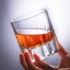 crystal whiskey glasses3 KAMMAK 7KPSP605N-US whiskey glasses side angle view showing silhouette