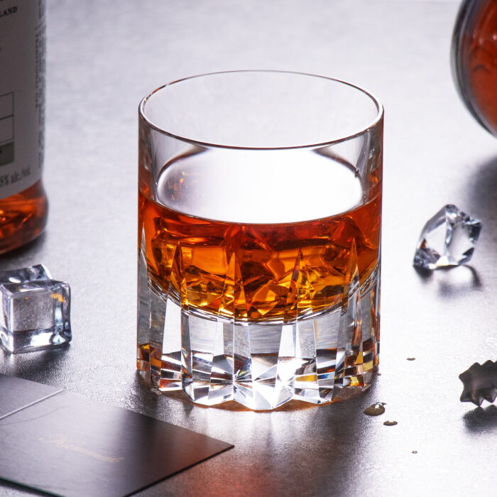 Crystal Whiskey Glasses Set of 2, Handcrafted - Image 4