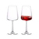 Wine Glasses Set of 2 17 oz Crystal Red Wine Glasses Large - Image 2