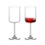 Wine Glasses Set of 2 16 oz Crystal Bordeaux Wine Glasses - Image 2