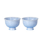 Flower-Mouth Cup Ceramic Tea & Coffee Cups Set of 2 - Image 2