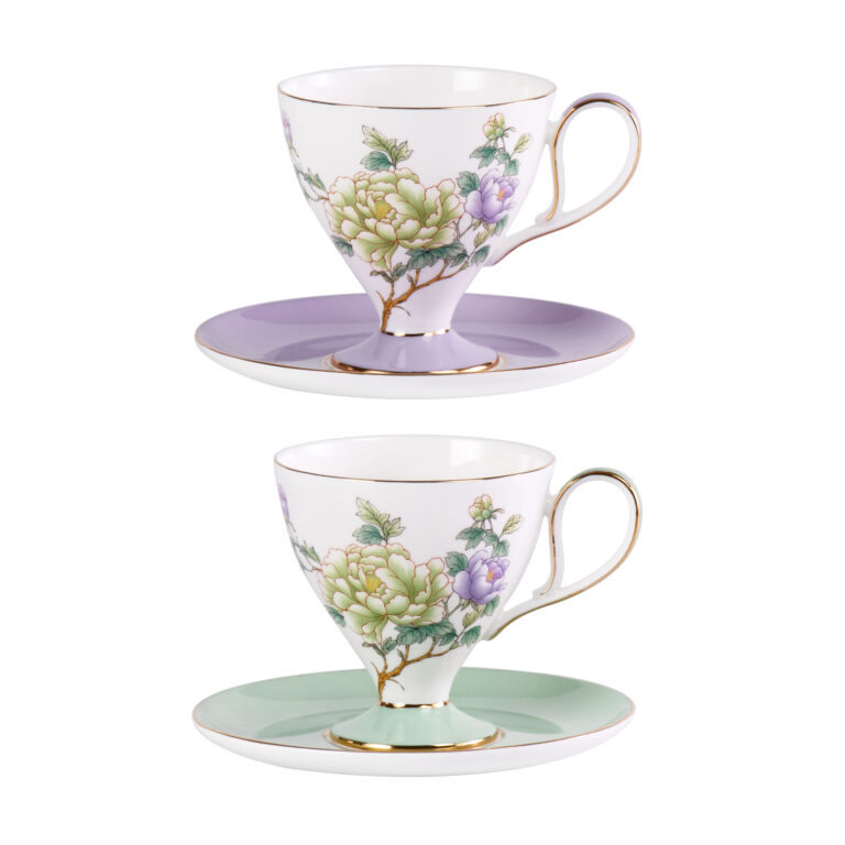 KAMMAK Ceramic Cup and Saucer Set - 7KPSP860N – detail view 3