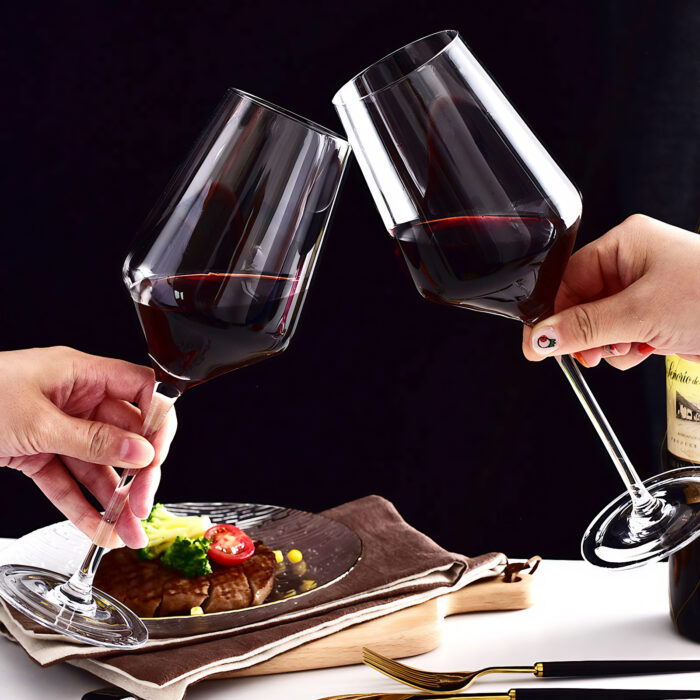 18oz Classic Red Wine Glasses Set of 2