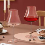 Wine Glasses Set of 2 25.7 oz Crystal Bordeaux Wine Glasses - Image 4