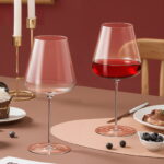 Wine Glasses Set of 2 32.12 oz Crystal Bordeaux Wine Glasses - Image 4