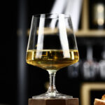 Cognac Glasses Set of 2 17oz Crystal Snifter Glasses with Stem - Image 4