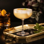 Coupe Glasses Set of 2, 6.7oz Crystal Cocktail Glasses