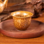 Magnolia Cup 2.25oz Ceramic Tea & Coffee Cups Set of 2 - Image 4