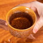 3.25oz Ceramic Tea or Coffee Crystal Meditation Cup Set of 2 - Image 5