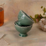 Tea Cup Set of 2 Small Tea Cups 3.7oz Chinese Kung Fu Tea Set - Image 3