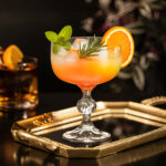 Coupe Glasses Set of 2, 6.7oz Crystal Cocktail Glasses - Image 4