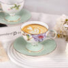 KAMMAK 7KPSP875N+876N ceramic cup and saucer front view for product display