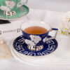 KAMMAK 7KPSP868N+869N ceramic cup and saucer styled home decor setting image 5