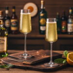 Champagne Flutes, 8.9oz Crystal Champagne Glasses Set of 2