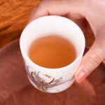 Vintage Coffee Cup Set of 2 Porcelain Teacups Espresso Mug - Image 4