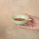 Pu'er Cup 2.5oz Ceramic Tea & Coffee Cups Mugs Set of 2 - Image 5