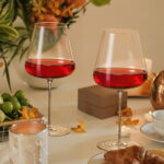 Wine Glasses Set of 2 32.12 oz Crystal Bordeaux Wine Glasses