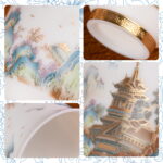 Ceramic Tea Cups Small Porcelain Teacups Espresso Mug Set of 2 - Image 4