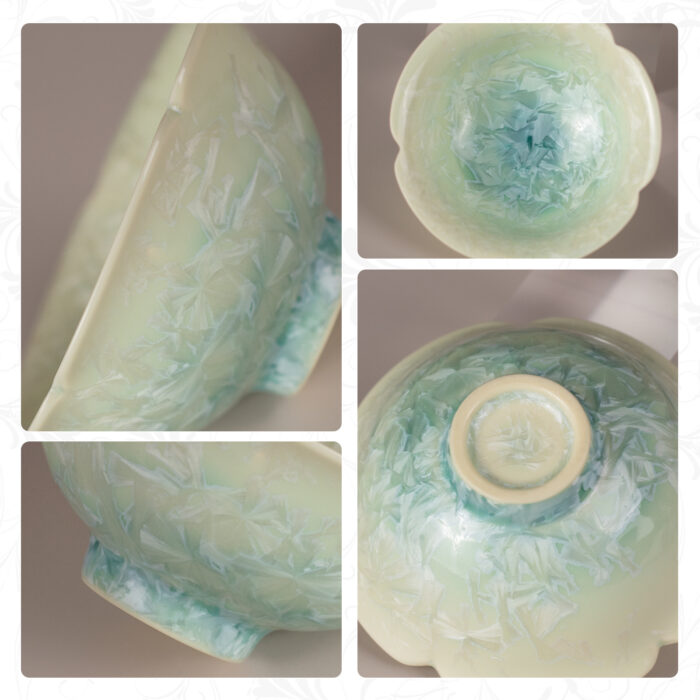 Pu'er Cup 2.5oz Ceramic Tea & Coffee Cups Mugs Set of 2 - Image 3