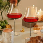 Wine Glasses Set of 2 25.7 oz Crystal Bordeaux Wine Glasses