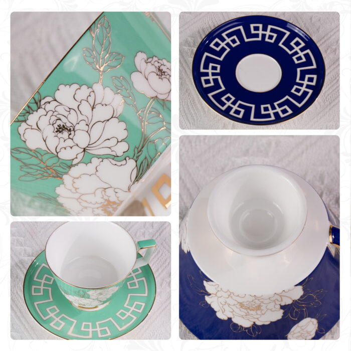 Tea Cup and Saucer Set