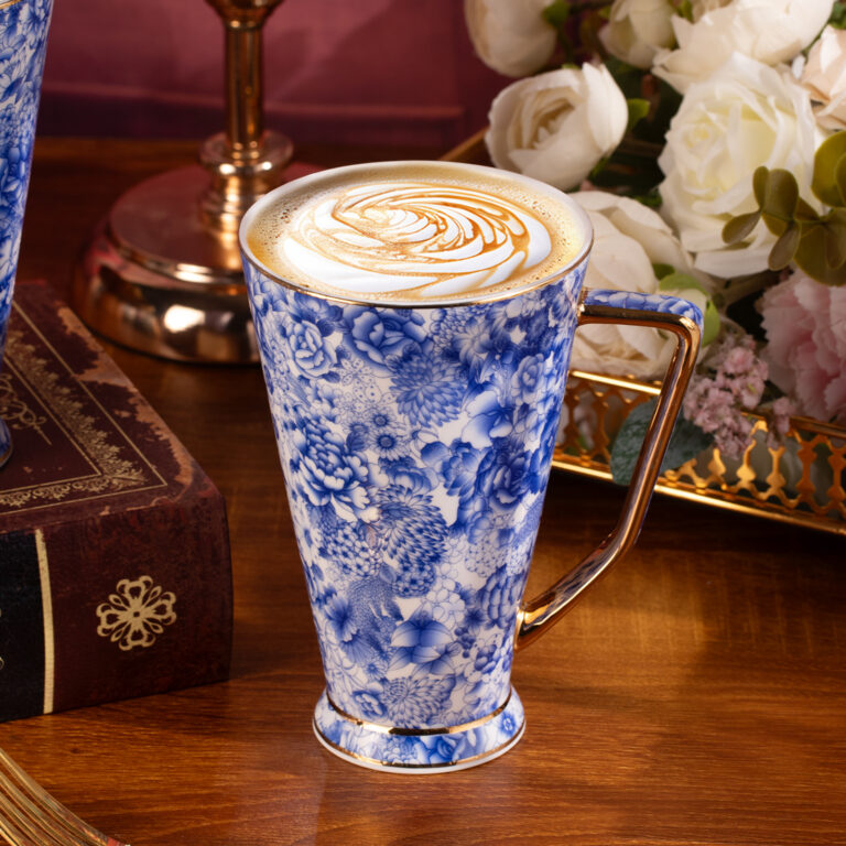 Ceramic Coffee Mugs 18.6 oz Tall Porcelain Coffee Cups Set – detail view 2