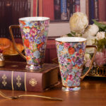 Ceramic Coffee Mugs 20 oz Tall Porcelain Coffee Cups Set