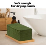 KAMMAK Napkins Disposable Matcha Green Napkins 100 Pack - Image 7