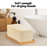 KAMMAK Napkins Disposable Beige Paper Napkins 100 Pack - Image 6