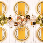 KAMMAK Napkins Disposable Orange-Yellow Paper Napkins - Image 5