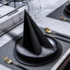 Paper Napkin.215 KAMMAK 7KPSP154N dinner napkins shape and proportion detail image 3