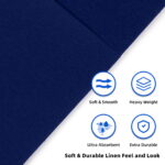 KAMMAK Blue Napkins Disposable Dinner Napkins 100 Pack - Image 4