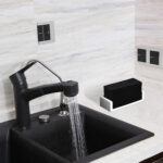 KAMMAK Black Napkins Disposable with Pocket 100 Pack - Image 6