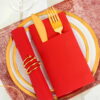 Paper Napkin28 KAMMAK 7KPSP165N dinner napkins front view for product display