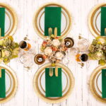 KAMMAK Green Napkin Disposable Napkins 100 Pack - Image 3