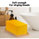 KAMMAK Napkins Disposable Orange-Yellow Paper Napkins - Image 8