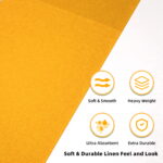 KAMMAK Napkins Disposable Orange-Yellow Paper Napkins - Image 6