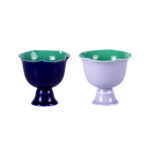 Tea Cup, 2.6oz Small Tea Cups for Home(Purple and Dark Blue) - Image 2